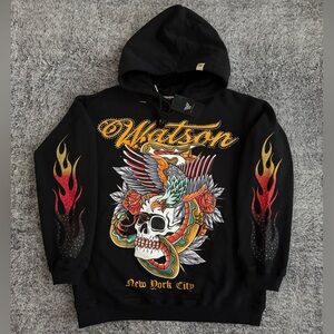 Men’s WATSON Hoodie, New York City, Size Large, Heavyweight, NWT